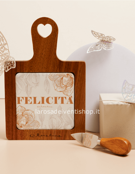 Tagliere felicità con Coltellino