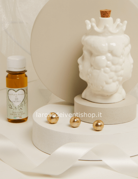 Oliera Testa di Moro con Olio