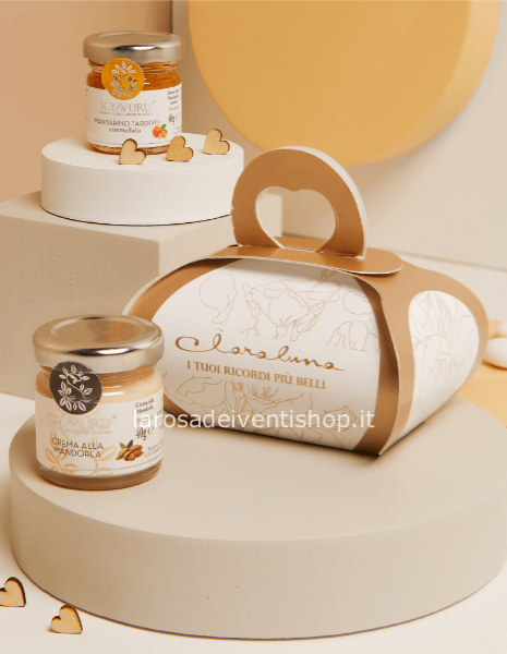 Crema mandorla e marmellata mandarino