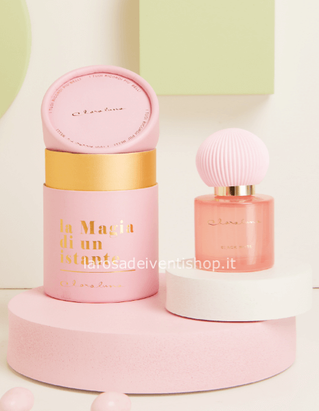 25151G - Profumatore rosa con gesso piccolo diametro 4.5 x h 6 cm - SCATOLA REGALO