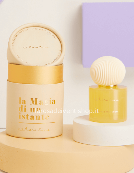 Diffusore giallo con tappo in gesso piccolo