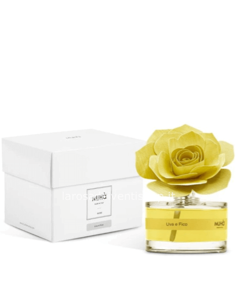 Diffusore Muhà Rose giallo Uva e Fico 50 ml