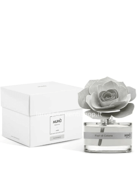 Diffusore Rose grigio Fiori di cotone 50ML: 9.2cm x 9.2cm x 9.6cm