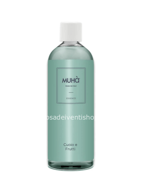 Muhà ricarica per diffusori Cuoio e frutti 200 ml