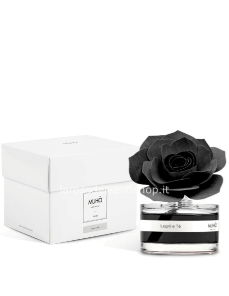 Diffusore Muhà Rose nero legni e tè 50 ml