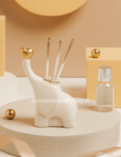 Elefantino bianco diffusore