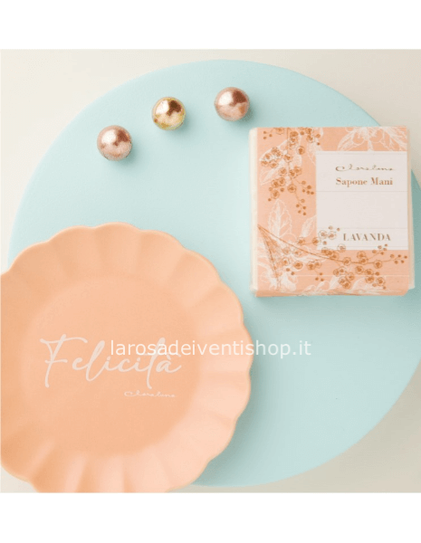 25273S - Sapone lavanda  70 gr dimensioni 6x6x1.5 cm - NO SCATOLA