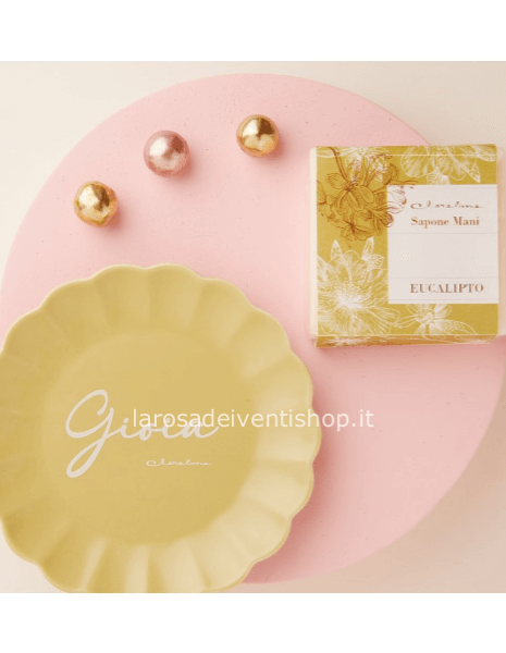 25274S - Sapone eucalipto 70 gr dimensioni 6x6x1.5 cm - NO SCATOLA