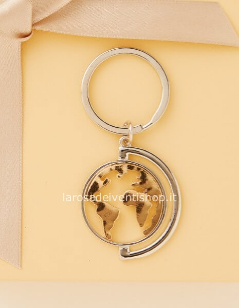 Portachiavi mondo