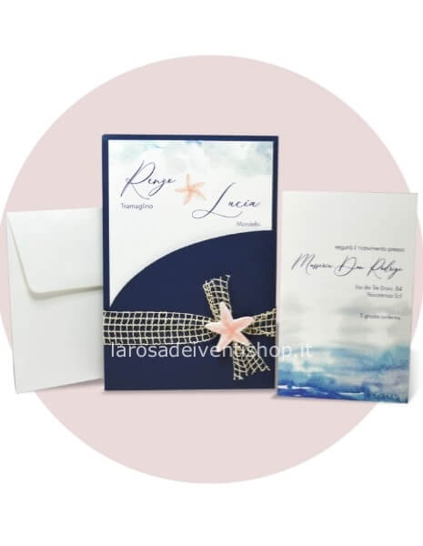 Invito per partecipazione F1758 - ORDINE MINIMO 30 PZ