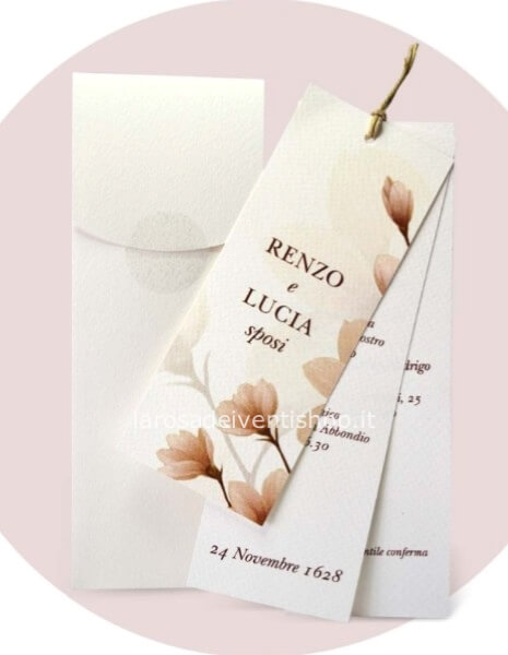 Partecipazione matrimonio F1772